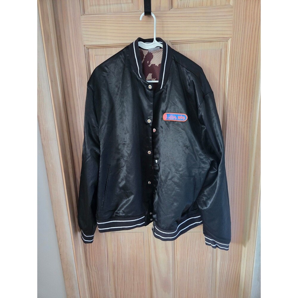 Clyde's Closet Puma Basketball Training Jacket Black Frazier Large